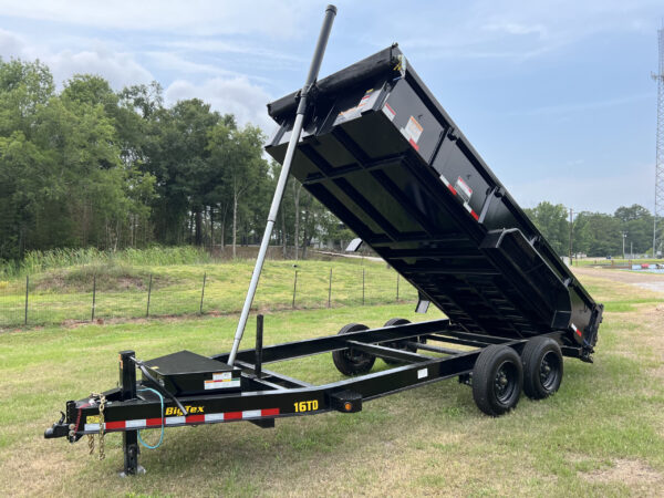 16TD 16ft telescopic dump trailer 2025 model