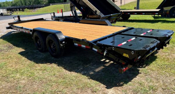 2025 Big Tex 16EH-24ft equipment trailer with 8k axles and mega ramps