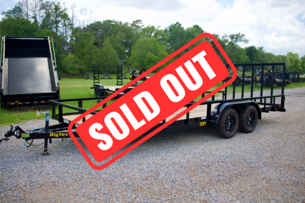 2025 Big Tex 70pi-20X (83”x20ft) with slide ramp package.  $3999.00 + TTL!  Don’t miss out