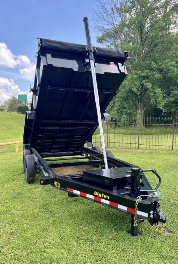 2025 Big Tex 14TD-14ft (83”x14) telescopic dump trailer