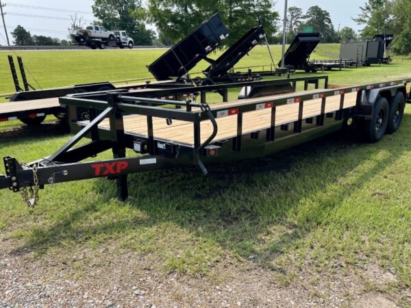 2025 TXP 83”x24ft heavy duty utility trailer 2- 7k axles