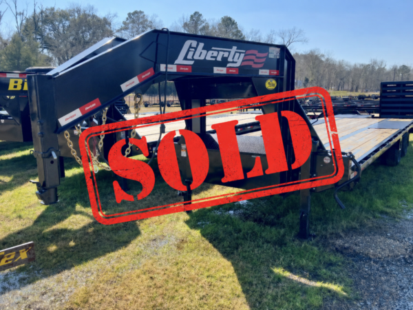 2026 Liberty 25’ + 5’ Tandem-Axle Gooseneck Trailer with Mammoth Ramps $14,990 + TTL
