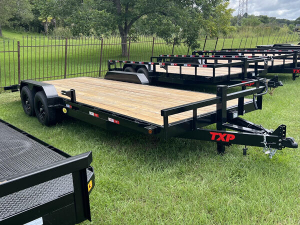 2026 TXP 83”x 22ft (20’+ 2ft dovetail)heavy duty bumper pull equipment trailer with 7k axles